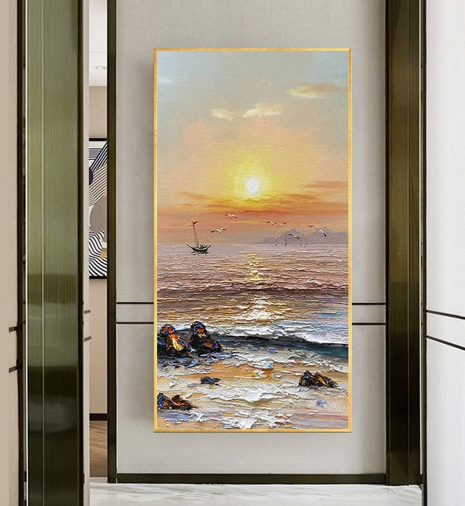 Handcrafted  Oil Paintings Acrylic paintings On Canvas Abstract Paintings Modern Art MB1082