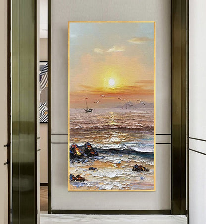 Handcrafted  Oil Paintings Acrylic paintings On Canvas Abstract Paintings Modern Art MB1082