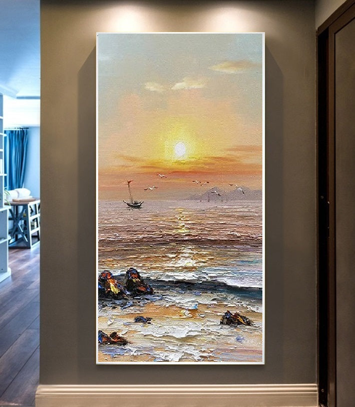 Handcrafted  Oil Paintings Acrylic paintings On Canvas Abstract Paintings Modern Art MB1082