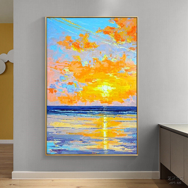 Handcrafted  Oil Paintings Acrylic paintings On Canvas Abstract Paintings Modern Art MB1086