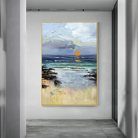 Handcrafted Modern Painting Fine Art For Homedecor MB1091