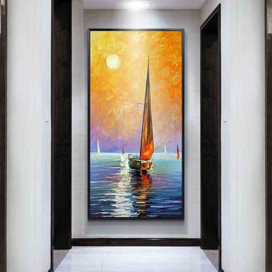 Handcrafted Modern Painting Fine Art For Homedecor MB1092