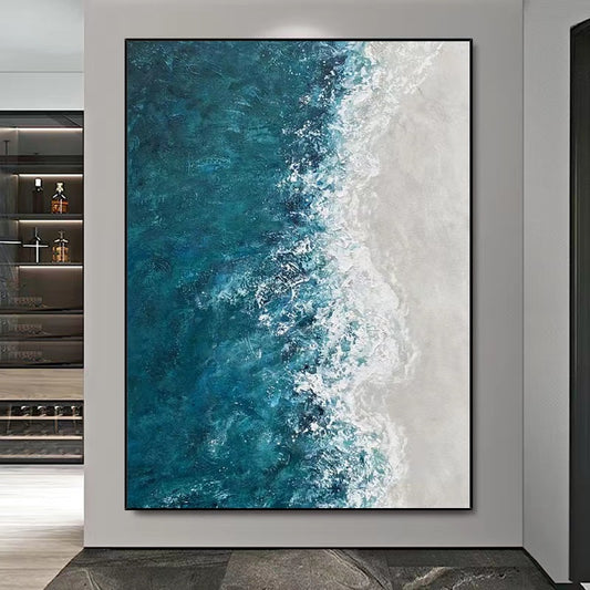 Handcrafted Modern Painting Fine Art For Homedecor MB1113