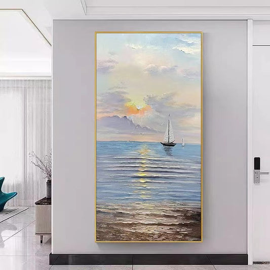 Handcrafted Modern Painting Fine Art For Homedecor MB1114