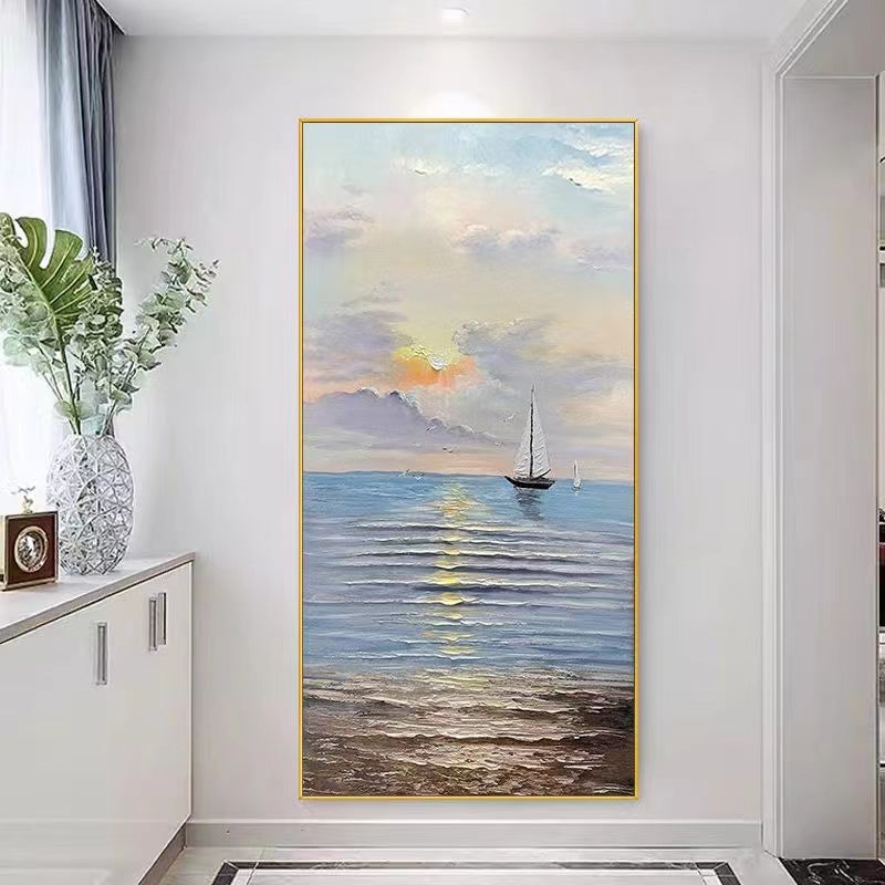 Handcrafted Modern Painting Fine Art For Homedecor MB1114