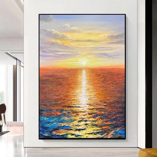 Handcrafted Modern Painting Fine Art For Homedecor MB1119