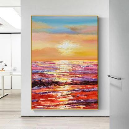 Handcrafted Modern Painting Fine Art For Homedecor MB1120