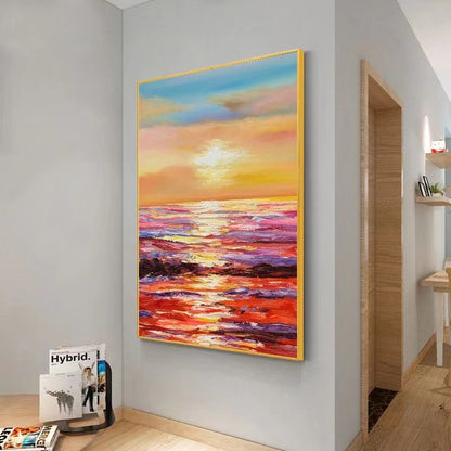 Handcrafted Modern Painting Fine Art For Homedecor MB1120