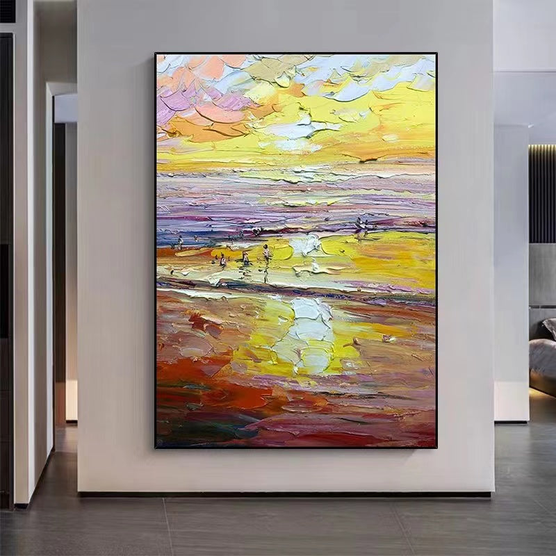 Handcrafted  Oil Paintings Acrylic paintings On Canvas Abstract Paintings Modern Art MB1122