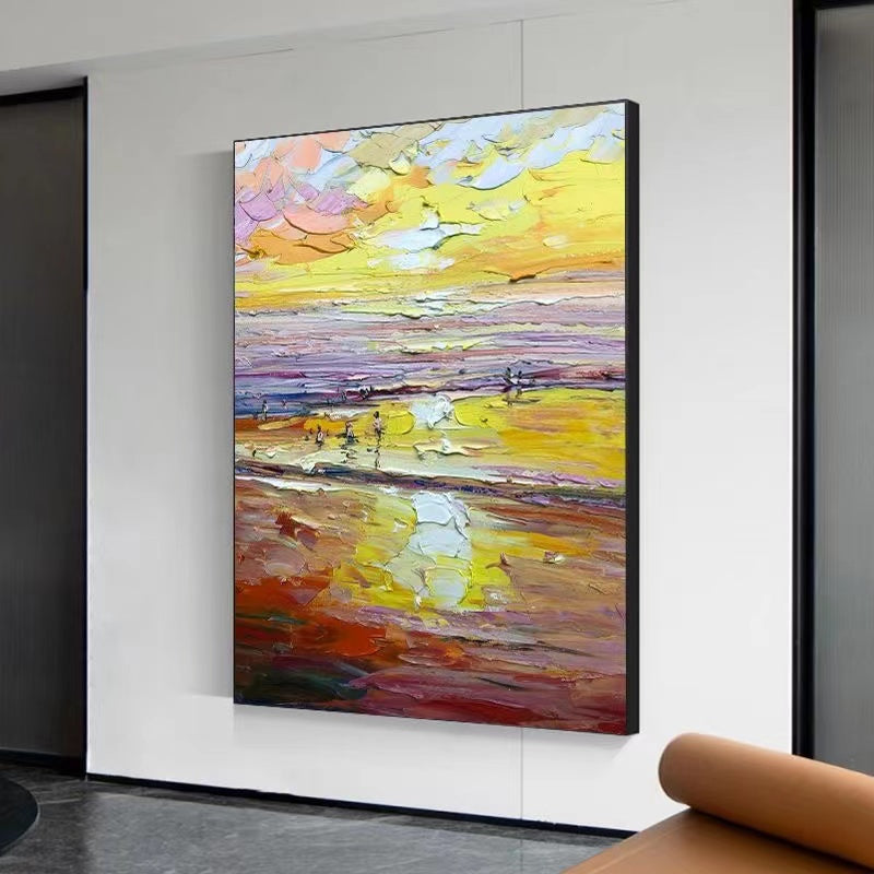 Handcrafted  Oil Paintings Acrylic paintings On Canvas Abstract Paintings Modern Art MB1122