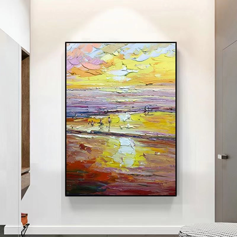 Handcrafted  Oil Paintings Acrylic paintings On Canvas Abstract Paintings Modern Art MB1122