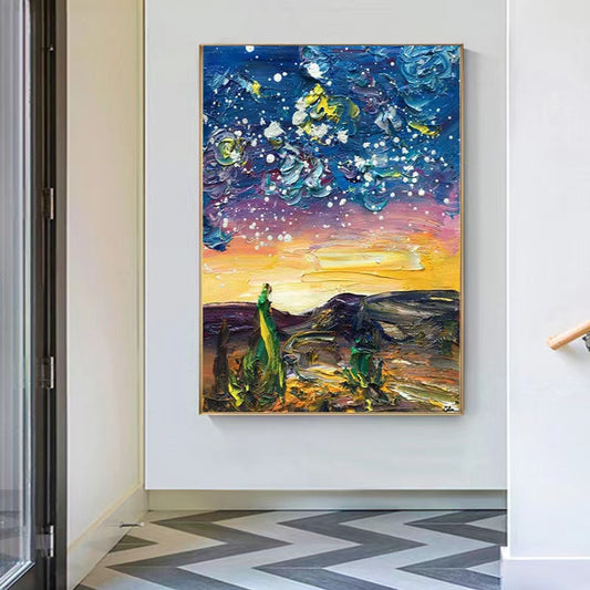 Handcrafted Modern Painting Fine Art For Homedecor MB1124