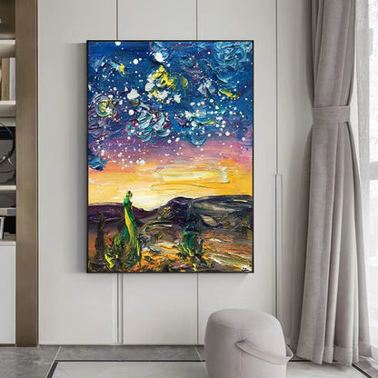 Handcrafted Modern Painting Fine Art For Homedecor MB1124