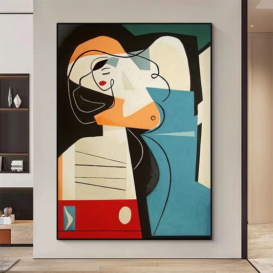 Handcrafted Abstract Painting Fine Art For Homedecor MA1059