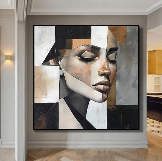 Handcrafted Modern Painting Fine Art For Homedecor MB1155