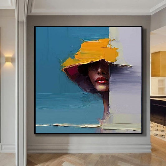 Handcrafted Modern Painting Fine Art For Homedecor MB1160