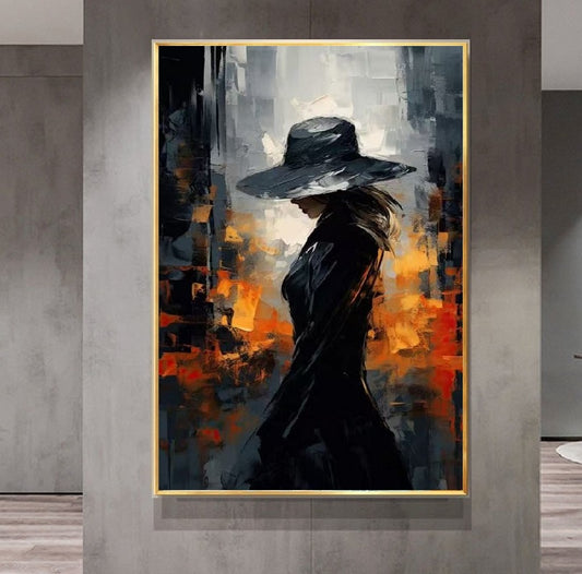 Handcrafted Modern Painting Fine Art For Homedecor MB1162