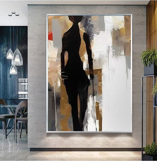 Handcrafted Modern Painting Fine Art For Homedecor MB1163