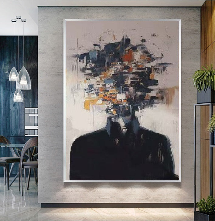 Handcrafted  Oil Paintings Acrylic paintings On Canvas Abstract Paintings Modern Art MB1166