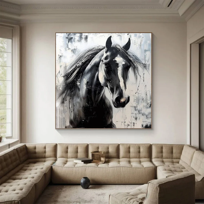 Handcrafted Modern Animal Painting Fine Wall Art For Homedecor MDA1003