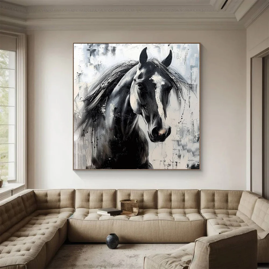 Handcrafted Modern Animal Painting Fine Wall Art For Homedecor MDA1003