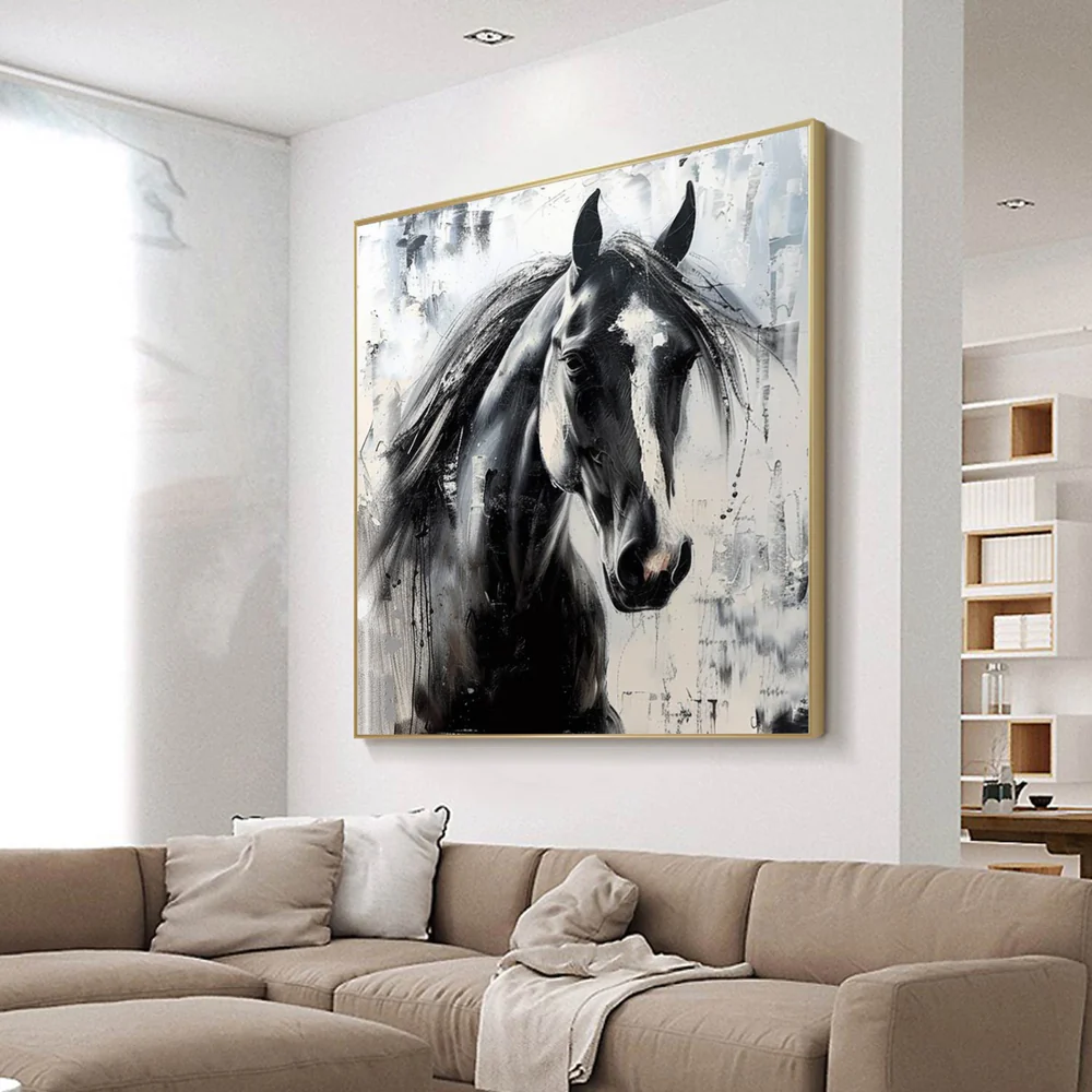 Handcrafted Modern Animal Painting Fine Wall Art For Homedecor MDA1003