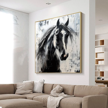 Handcrafted Modern Animal Painting Fine Wall Art For Homedecor MDA1003