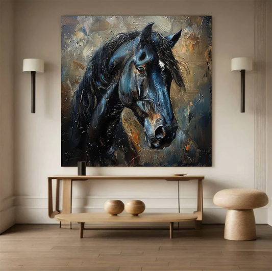 Handcrafted Modern Animal Painting Fine Wall Art For Homedecor MDA1004