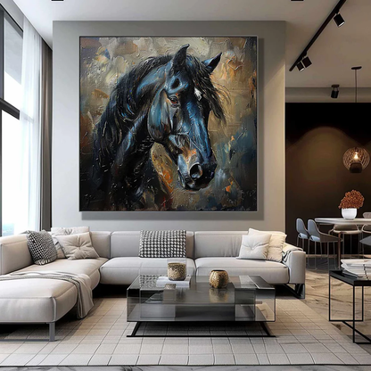 Handcrafted Modern Animal Painting Fine Wall Art For Homedecor MDA1004