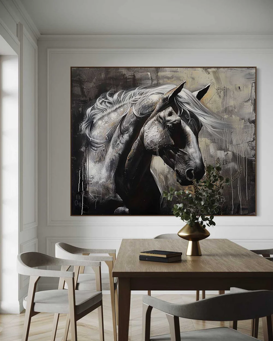 Handcrafted Modern Animal Painting Fine Wall Art For Homedecor MDA1005