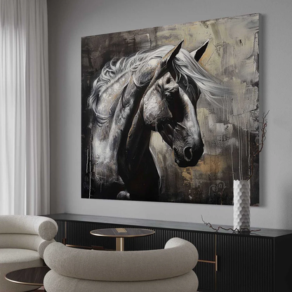 Handcrafted Modern Animal Painting Fine Wall Art For Homedecor MDA1005