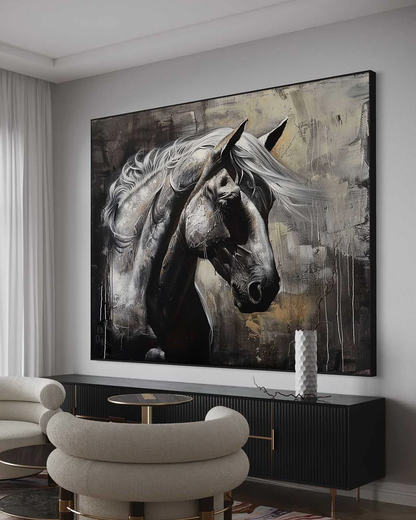 Handcrafted Modern Animal Painting Fine Wall Art For Homedecor MDA1005