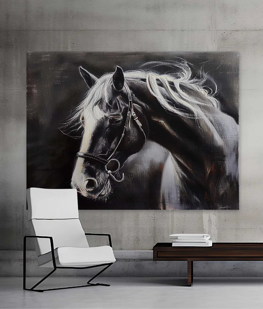 Handcrafted Modern Animal Painting Fine Wall Art For Homedecor MDA1006
