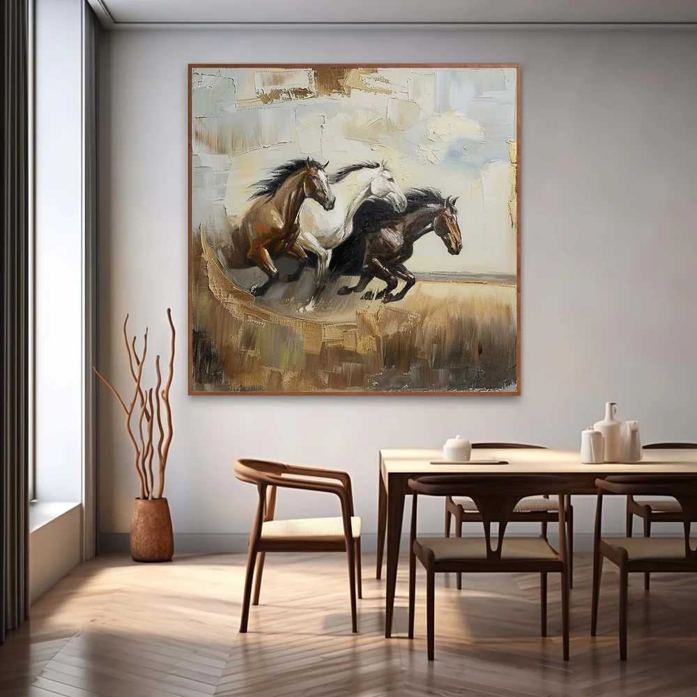 Handcrafted Modern Animal Painting Fine Wall Art For Homedecor MDA1007