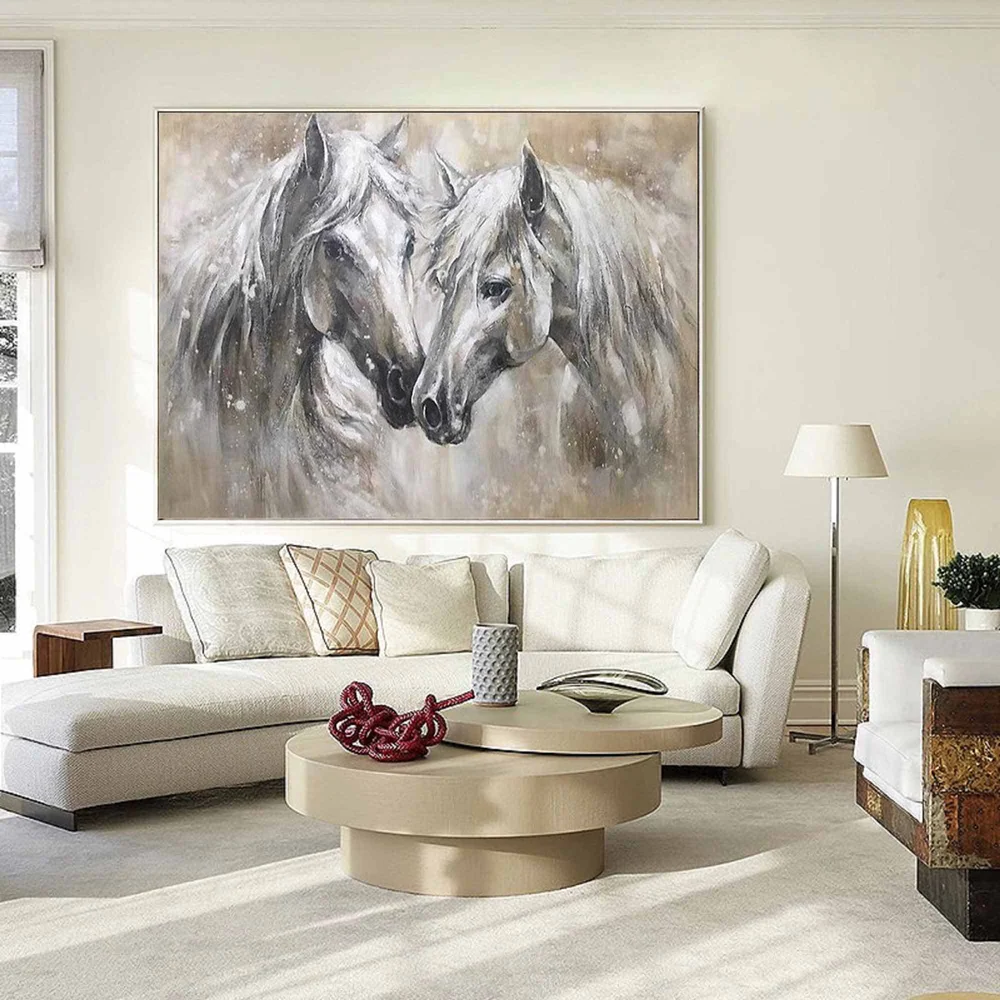Handcrafted Modern Animal Painting Fine Wall Art For Homedecor MDA1008