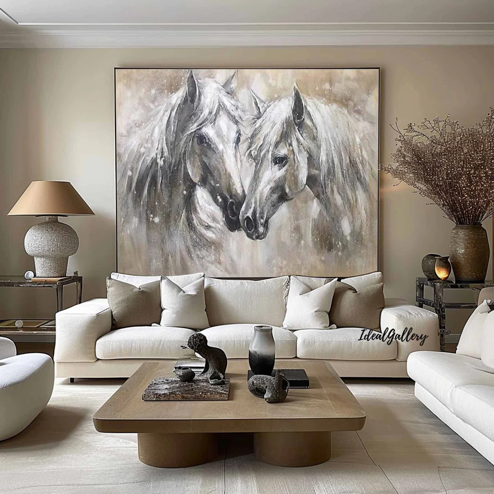Handcrafted Modern Animal Painting Fine Wall Art For Homedecor MDA1008