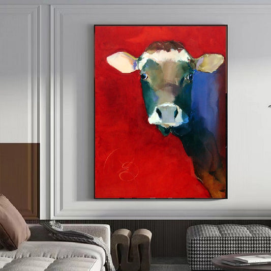 Handcrafted Modern Animal Painting Fine Wall Art For Homedecor MDA1014