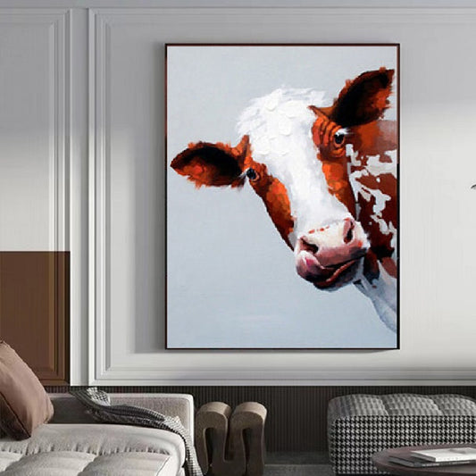 Handcrafted Modern Animal Painting Fine Wall Art For Homedecor MDA1015