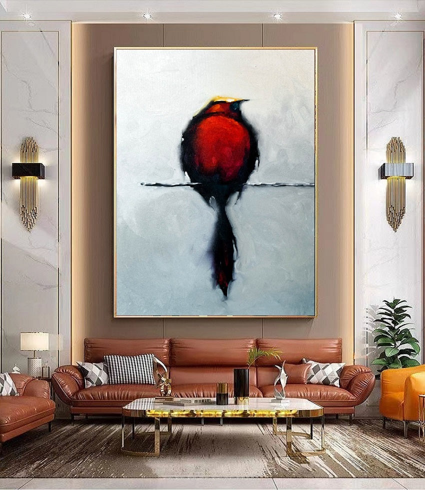 Handcrafted Modern Animal Painting Fine Wall Art For Homedecor MDA1016A