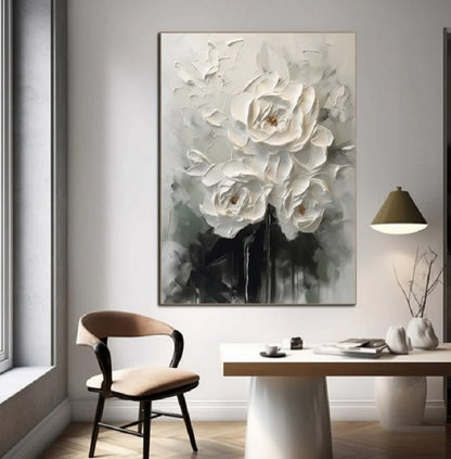 Modern animal painting with expressive brushstrokes