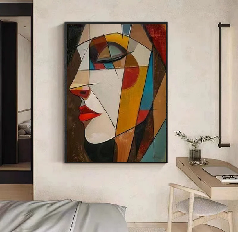 Modern Handcrafted Figure Painting Fine Wall Art For Home Decor MDP1001