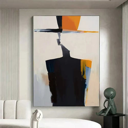 Handcrafted Modern Figure Painting Fine Wall Art For Homedecor MDP1001