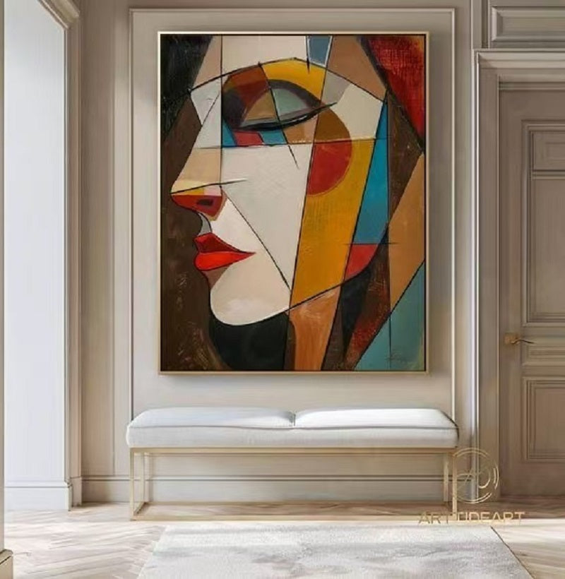 Modern Handcrafted Figure Painting Fine Wall Art For Home Decor MDP1001