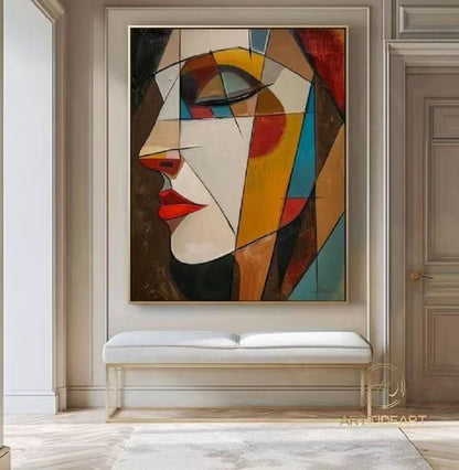 Modern Handcrafted Figure Painting Fine Wall Art For Home Decor MDP1001