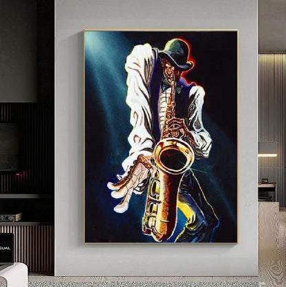 Handcrafted Modern Figure Painting Fine Wall Art For Homedecor MDP1067A
