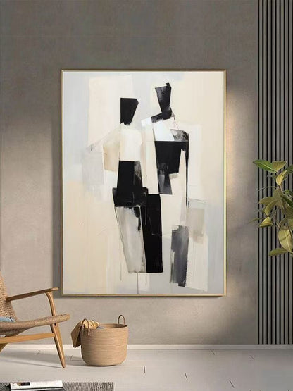 Modern Handcrafted Figure Painting Fine Wall Art For Home Decor MDP1082C