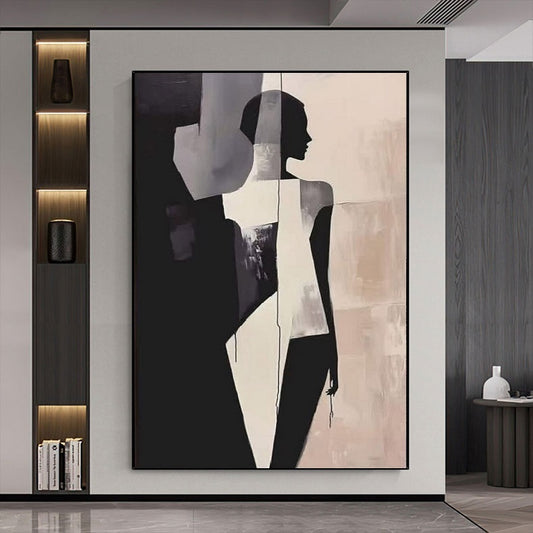Modern Handcrafted Figure Painting Fine Wall Art For Home Decor MDP1082E