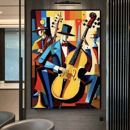 Modern Handcrafted Figure Painting Fine Wall Art For Home Decor MDP1094A