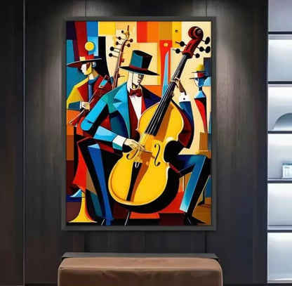 Modern Handcrafted Figure Painting Fine Wall Art For Home Decor MDP1094A