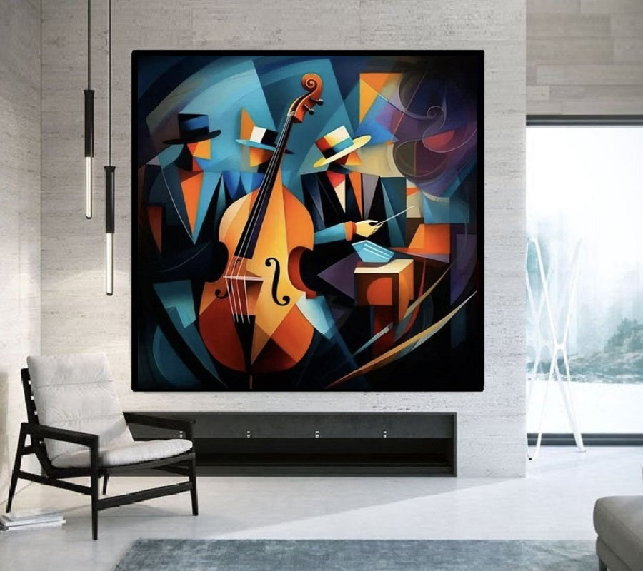 Modern Handcrafted Figure Painting Fine Wall Art For Home Decor MDP1094C